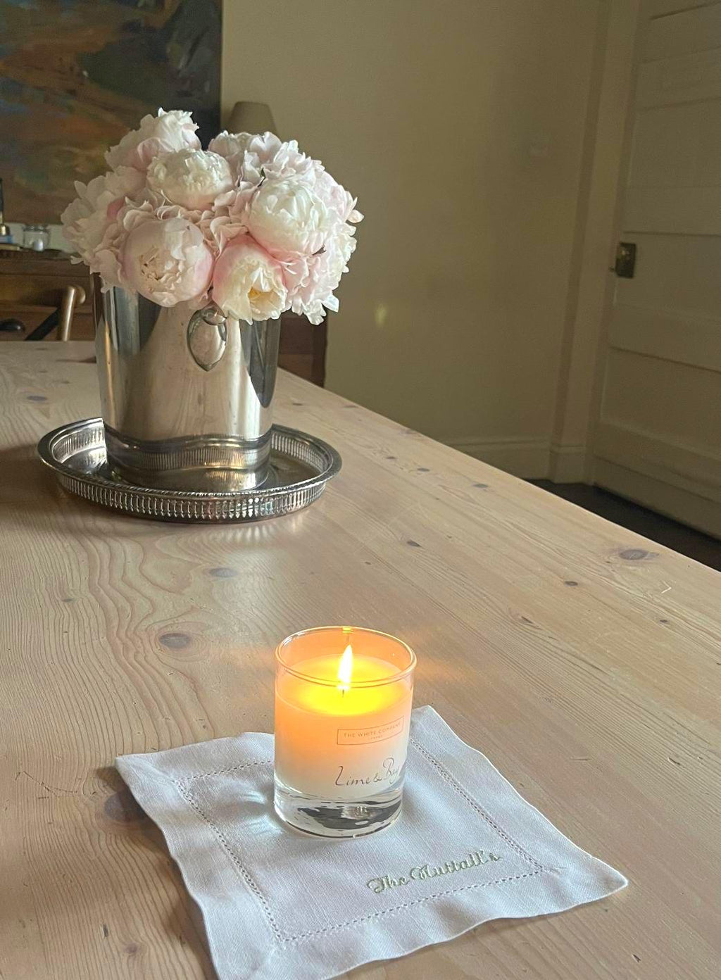 Personalised Embroidered Cocktail Napkin