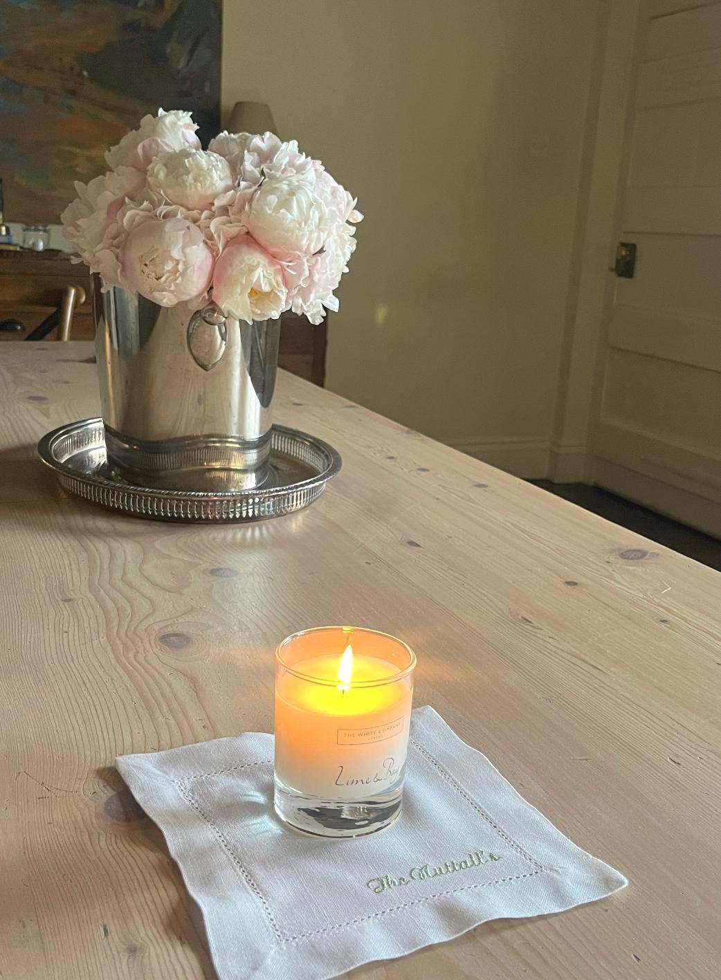 Personalised Embroidered Cocktail Napkin