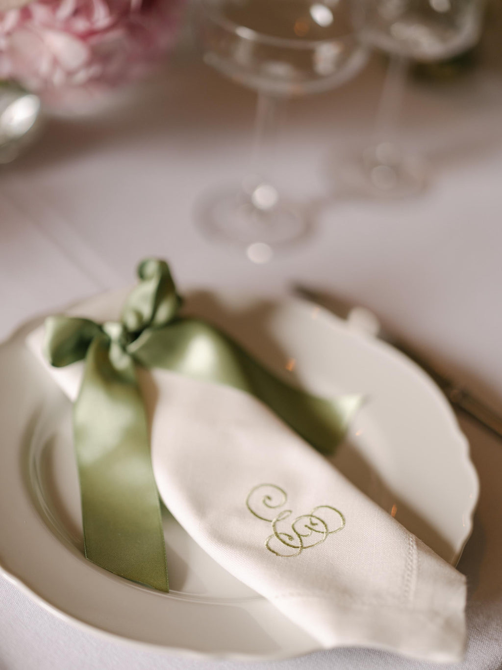 Personalised Embroidered Napkin