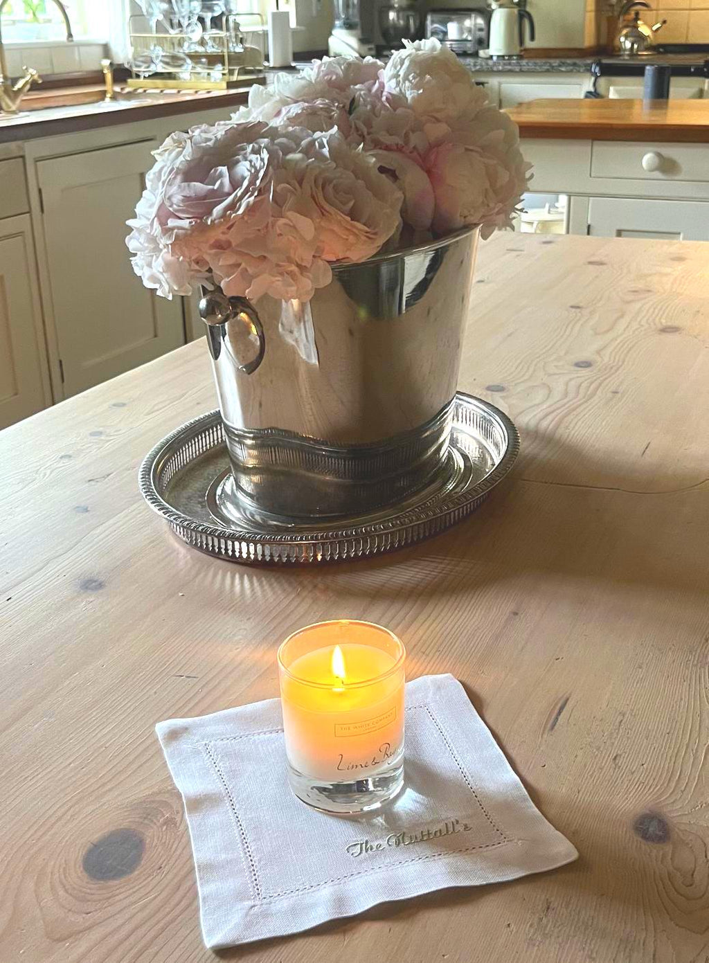 Personalised Embroidered Cocktail Napkin